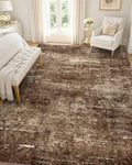 OLANLY 5x7 Washable Area Rug, Soft Non Slip Carpet for Bedroom Living Room by OLANLY
