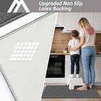 COSY HOMEER Kitchen Rugs Non Slip Washable 24"x60" Kitchen Mats for Floor - Image 3