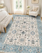 OLANLY 5x7 Washable Area Rug, Soft Non Slip Carpet for Bedroom Living Room by OLANLY