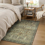 4x6 Area Rugs for Entryway, Brown Washable Non-Slip Area Rug for Kitchen - Image 6