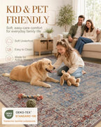 OLANLY 2x6 Washable Runner Rug, Soft Non Slip Carpet for Hallway Kitchen - Image 5