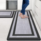 Mattitude Kitchen Mats Set of 2,Cushioned Anti-Fatigue Non-Skid Rug Sets by Mattitude