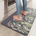 KIMODE Anti Fatigue Kitchen Mat for Floor, 17.3"x29" Farmhouse Kitchen Rug by StayinComfortCookwithJoy