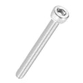 Kozelo 40pcs Socket Head Cap Screws - [M3-0.5 x 30mm] 304 Stainless Steel Allen Socket Drive for Electrical Motor 3D Printing Fan Engine Replacement Use, Silver