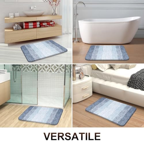 OLANLY Bathroom Runner Rug 47x20, Extra Soft Absorbent Microfiber Bath Rugs - Image 6