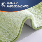 OLANLY Large Bathroom Rugs 50x30, Extra Soft Absorbent Microfiber Bath Rugs - Image 5