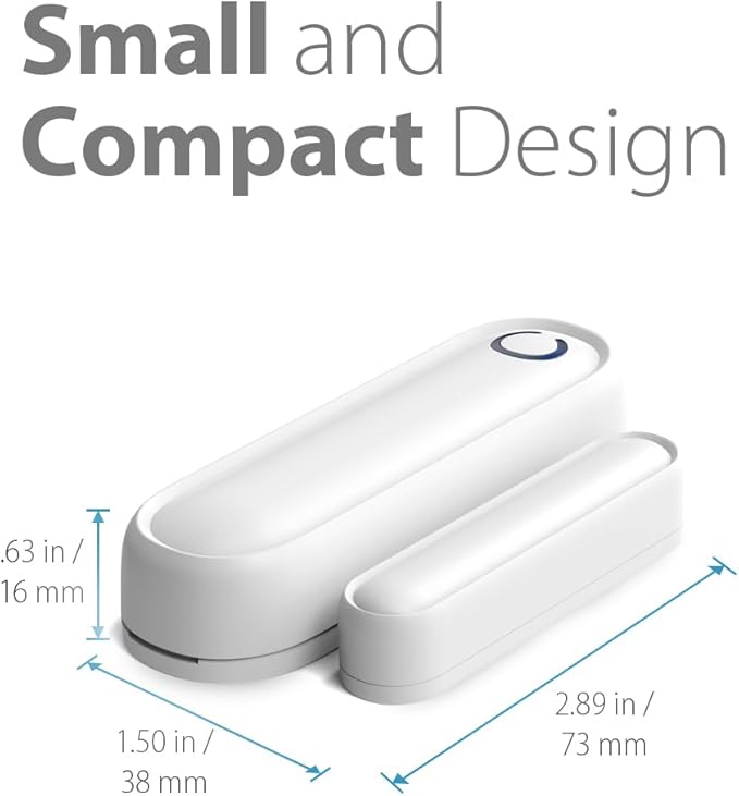 Fosmon WaveLink 51018HOM Add-On Door Contact Sensor Unit (No Receiver) - White