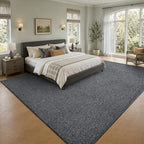7x10 Large Black/White Area Rug Washable Non-Slip for Living Room Bedroom - Image 2