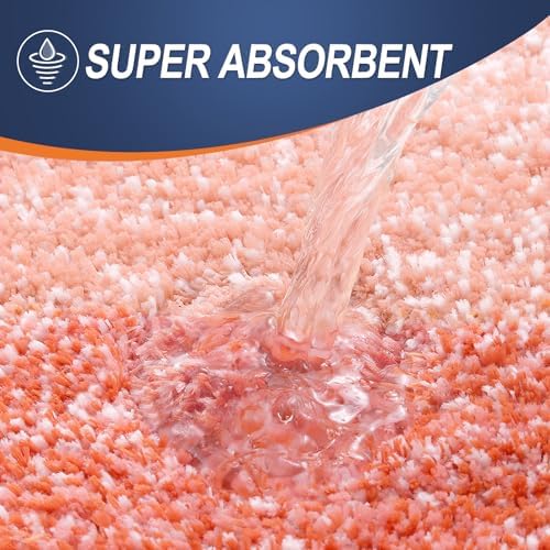 OLANLY Bathroom Runner Rug 54x24, Extra Soft Absorbent Microfiber Bath Rugs - Image 4