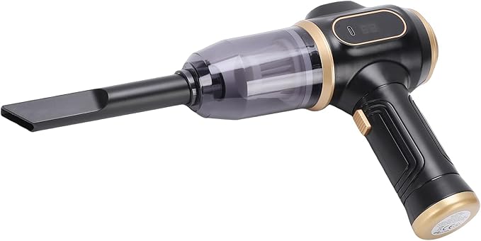 ZDAGELD Powerful Suction, Compact and Portable, Long Lasting Battery Portable Vacuum Cleaner, Ergonomic Handle Design, Multiple Attachments for Car, Sofa, Mattress
