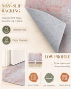 OLANLY 3x5 Washable Accent Rug, Soft Non Slip Carpet for Entryway Bedside - Image 7