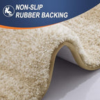OLANLY Bathroom Runner Rug 47x20, Extra Soft Absorbent Microfiber Bath Rugs - Image 4