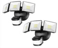 OREiN 2-Pack Motion Sensor Outdoor Flood Lights, 26W 3500LM LED Security Lights with 240° 40FT Detection, Dusk to Dawn/Auto/Test Modes, IP65 Waterproof for Garage, Yard, Porch, Driveway