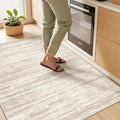 3x4 Rugs for Entryway,Washable Area Rug,Brown by Restydon