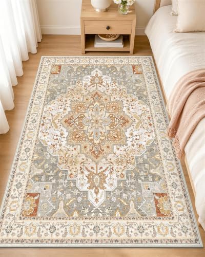 OLANLY 3x8 Washable Runner Rug, Soft Non Slip Carpet for Hallway Kitchen by OLANLY