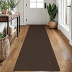 EARTHALL Washable Runner Rug, Non Slip Kitchen Rug, 2x7 Ft, Brown/Coffee by Unknown