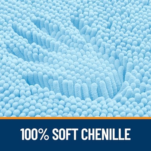 OLANLY Bathroom Rugs 30x20, Extra Soft Absorbent Chenille Bath Rugs - Image 3