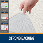 OLANLY Bathroom Runner Rugs 40x24, Extra Soft Absorbent Chenille Bath Rugs - Image 6