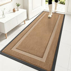 OLANLY Front Door Mat Outside 71x23, All-Season Heavy-Duty Rubber Doormat by OLANLY