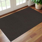 EARTHALL Washable Entryway Rug, Non Slip Area Rug, 3x5 Ft, Taupe/Coffee - Image 6