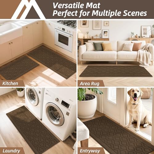 COSY HOMEER Kitchen Rugs and Mats 20"x48" Non Slip Kitchen Mats for Floor - Image 7
