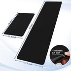 StepRite Kitchen Mats for Floor, 2-Piece Anti-Fatigue Kitchen Rugs, Black - Image 2