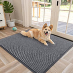 OLANLY Front Door Mat 40x32, Waterproof Heavy-Duty Indoor Outdoor Doormat by OLANLY