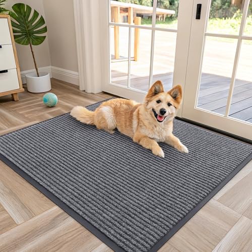 OLANLY Front Door Mat 40x32, Waterproof Heavy-Duty Indoor Outdoor Doormat by OLANLY
