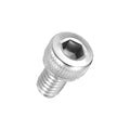 Kozelo 50pcs Socket Head Cap Screws - [M4-0.7 x 6mm] 304 Stainless Steel Allen Socket Drive for Electrical Motor 3D Printing Fan Engine Replacement Use, Silver