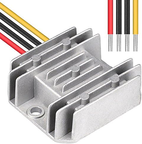 Cllena 24v to 12v Converter 10A 120W Voltage Reducer Regulator Power Supply Buck Converter Transformer for Golf Cart Auto Car Truck Vehicle Boat