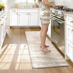 KIMODE Anti Fatigue Mats for Kitchen Floor, Farmhouse Kitchen Runner Rug by StayinComfortCookwithJoy