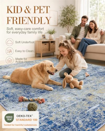OLANLY 2x8 Washable Runner Rug, Soft Non Slip Carpet for Hallway Kitchen - Image 5