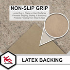 Mohawk Home Non Slip Rug Pad 2' x 4' - 3/8" Thick Felt + Latex Rubber Gripper - Dual Surface Cushion for Hardwood, Carpet, Tile Floors, Made in USA - Image 3