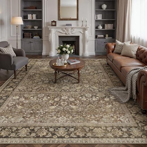 HUGEAR 6x9 Washable Area Rug for Living Room by HUGEAR