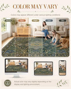 OLANLY 8x10 Washable Area Rug, Soft Non Slip Carpet for Bedroom Living Room - Image 2