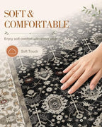 OLANLY 2x7 Washable Runner Rug, Soft Non Slip Carpet for Hallway Kitchen - Image 4
