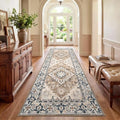 Lofus 3x8 Hallway Kitchen Washable Runner Rug, Boho Entry Long Carpet Brown by Lofus