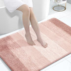 OLANLY Large Bathroom Rugs 44x32, Extra Soft Absorbent Microfiber Bath Rugs by OLANLY