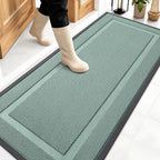 OLANLY Front Door Mat Outside 59x23, All-Season Heavy-Duty Rubber Doormat by OLANLY