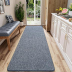 AROGAN 2x8 Runner Rug for Hallway, Long Runner Rugs Non Slip, Blue by AROGANAREARUG