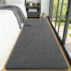 AROGAN 2x8 Runner Rug for Hallway, Long Runner Rugs Non Slip, Black & White - Image 2