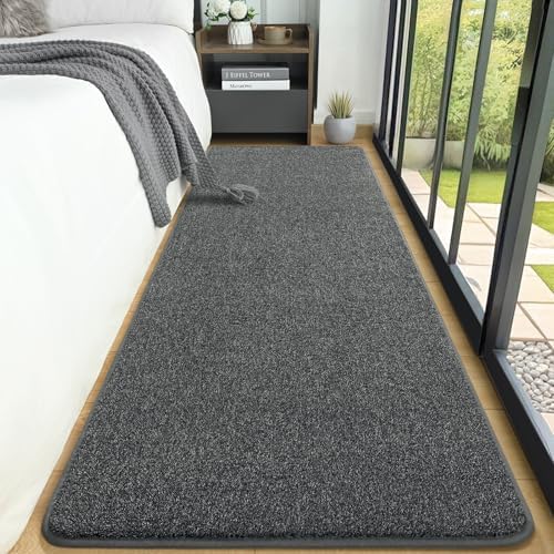 AROGAN 2x8 Runner Rug for Hallway, Long Runner Rugs Non Slip, Black & White - Image 2
