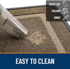OLANLY Front Door Mat Outside 47x23, All-Season Heavy-Duty Rubber Doormat - Image 6