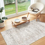 2x4 Rug Runners for Hallways Non Slip,Taupe - Image 5