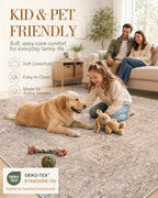 OLANLY 2x5 Washable Runner Rug, Soft Non Slip Carpet for Hallway Kitchen - Image 5