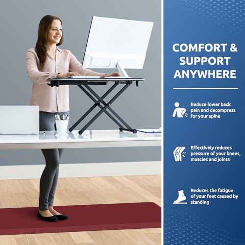 0.8" Thick Kitchen Mat Cushioned Anti Fatigue Rug Comfort Floor Mats - Image 4