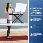 0.8" Thick Kitchen Mat Cushioned Anti Fatigue Rug Comfort Floor Mats - Image 4