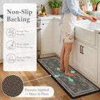 Collive Kitchen Mats Cushioned Anti Fatigue Kitchen Rug Sets, 24''x59'' - Image 3