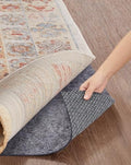 Veken Non Slip Cushioned Rug Pad Gripper, Felt and Silicone Backing, 7 x 10 Ft, 1/4 inch Thick Carpet Liner Protector Mat for Area Rugs and Hardwood Floors, with Over 99 Pcs Anti-Slip Strips Pattern by Veken
