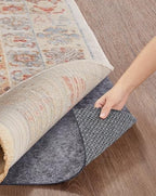 Veken Non Slip Cushioned Rug Pad Gripper, Felt and Silicone Backing, 7 x 10 Ft, 1/4 inch Thick Carpet Liner Protector Mat for Area Rugs and Hardwood Floors, with Over 99 Pcs Anti-Slip Strips Pattern by Veken